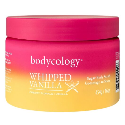 Bodycology Whipped Vanilla Exfoliating Sugar Body Scrub 454g