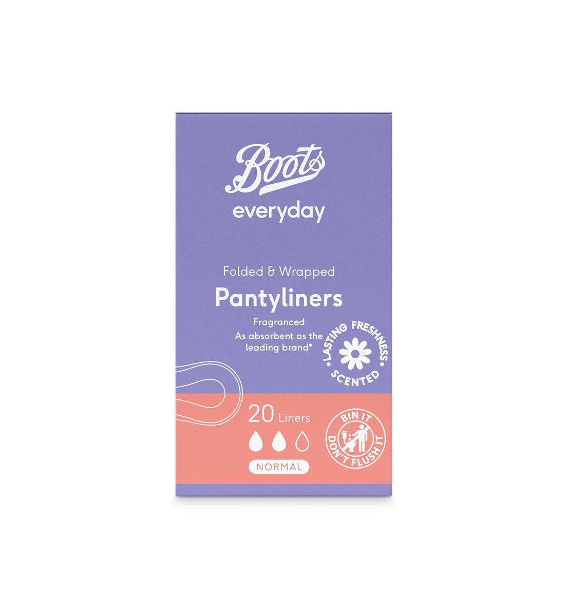 Boots Everyday Wrapped Fragranced Liner 20S