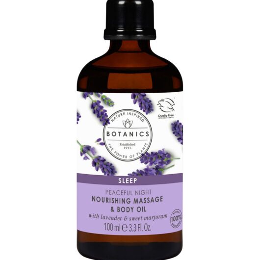 Botanics Peaceful Night Massage & Body Oil 100ml