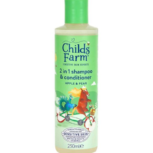 Childs Farm 2 In 1 Shampoo And Conditioner250 Ml Apple Pear Kids Tear Free Formula, 250ml