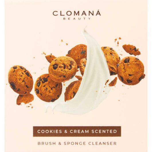 Clomana Beauty Ltd Clomana Beauty Limited Brush And Sponge Cleanser Cookies Cream 114g