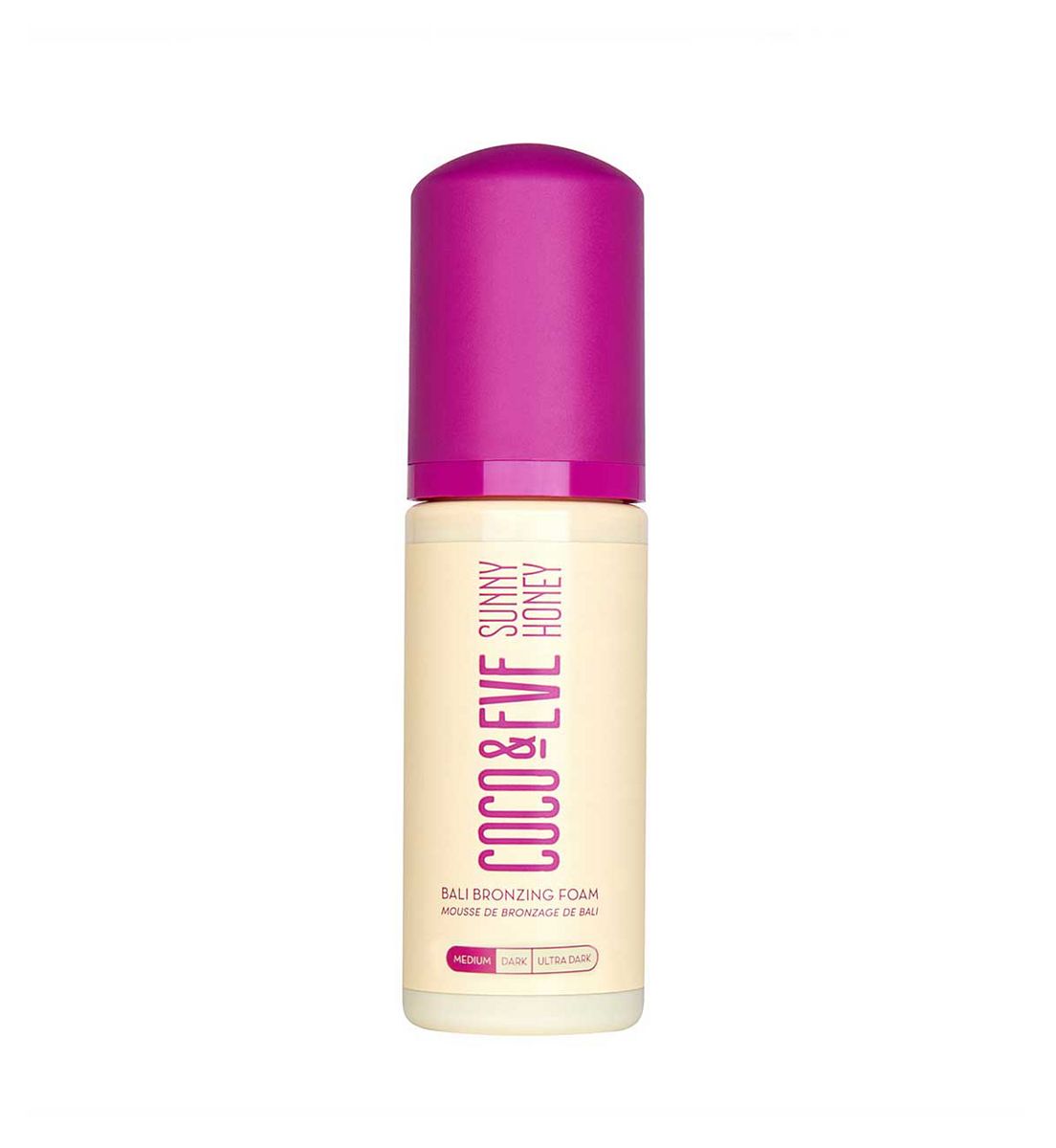 Coco & Eve Sunny Honey Bali Bronzing Foam Travel Size Medium 50ml
