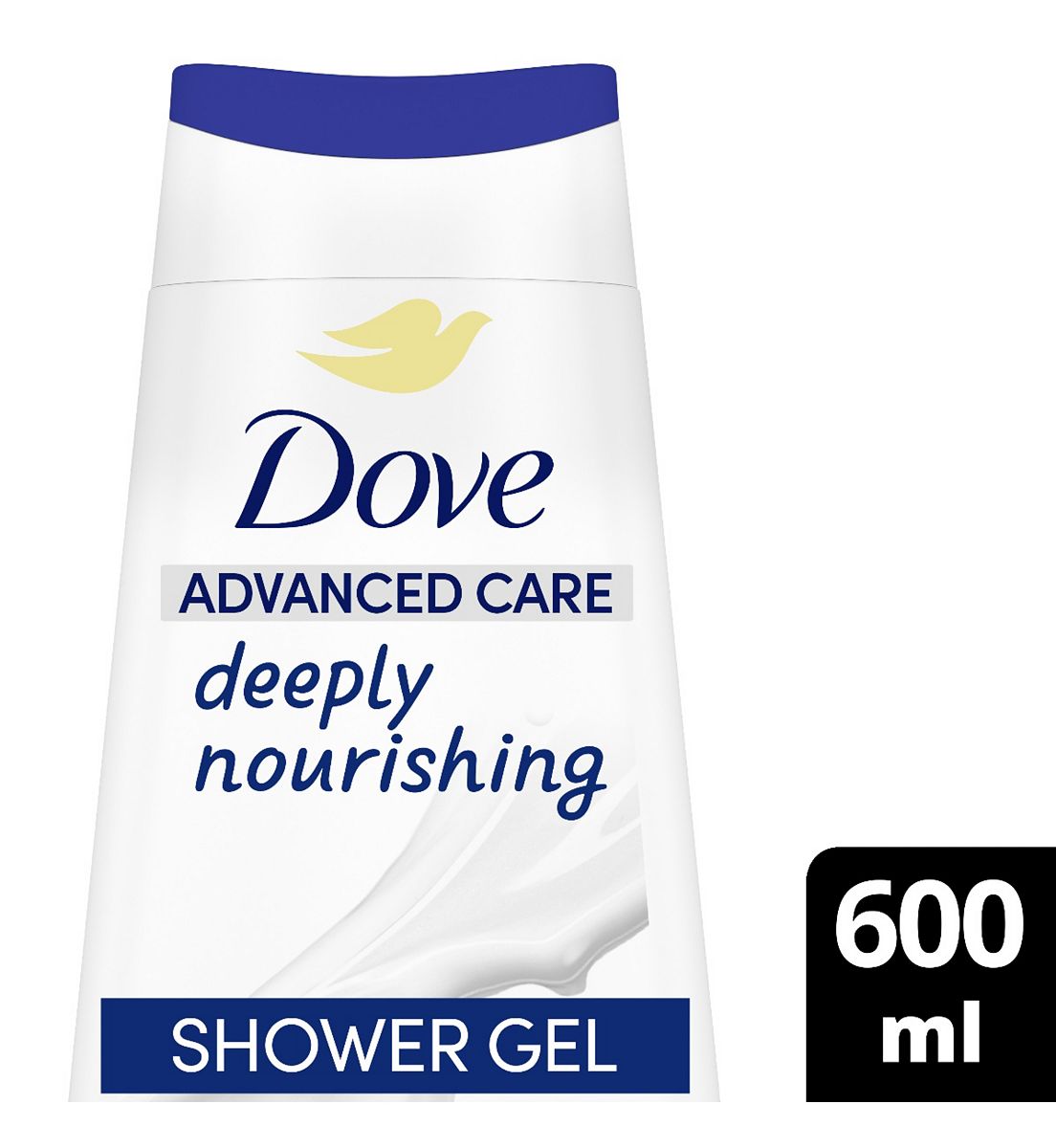 Dove Advanced Bodywash Deeply Nourishing 600ml