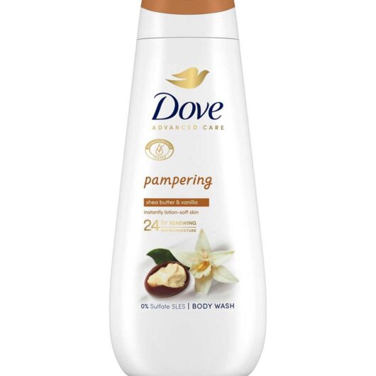 Dove Advanced Care Body Wash Pampering Shea Butter & Vanilla 400ml