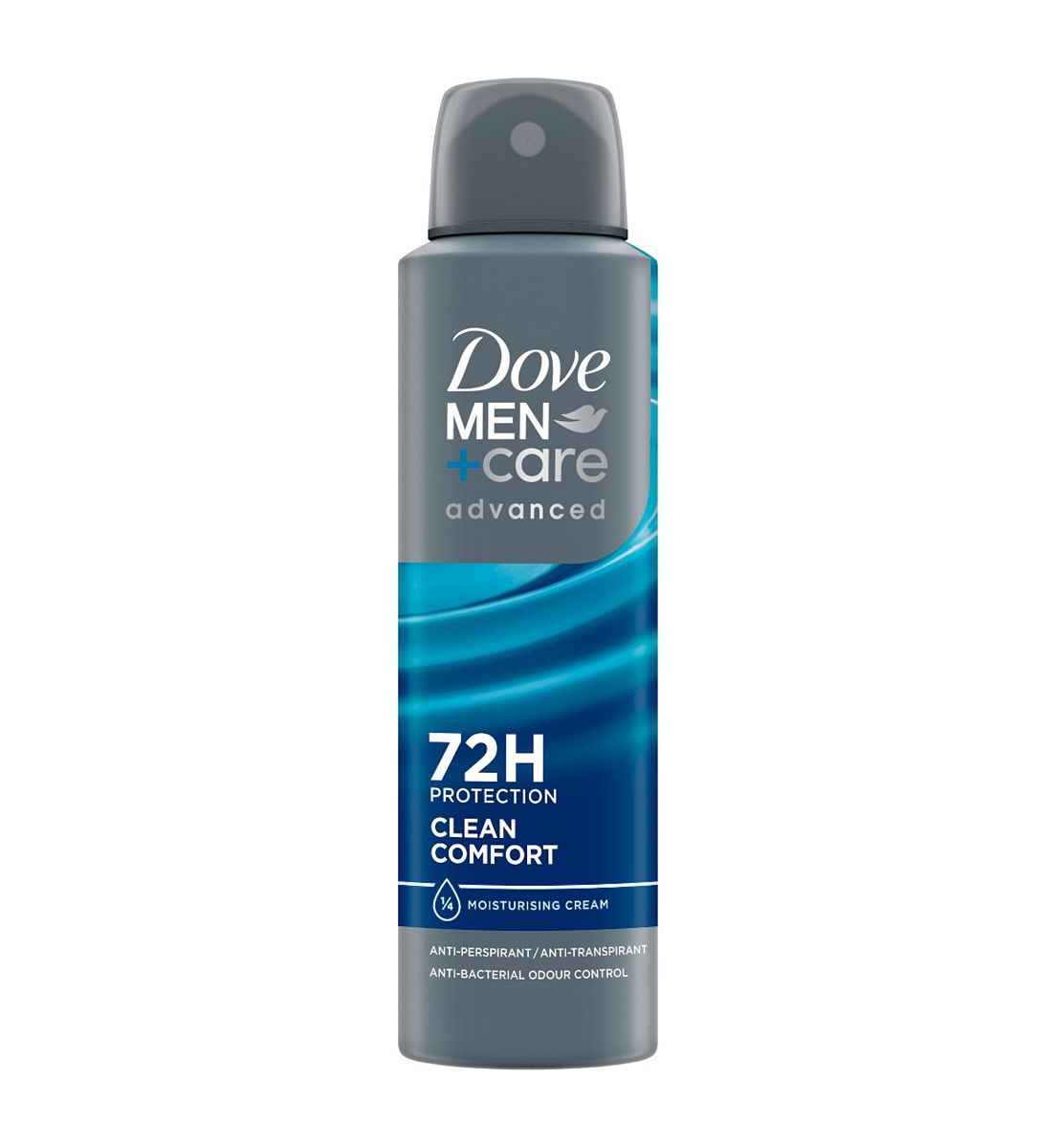 Dove Men+ Care Advanced Clean Comfort Anti-Perspirant Deodorant 150ml