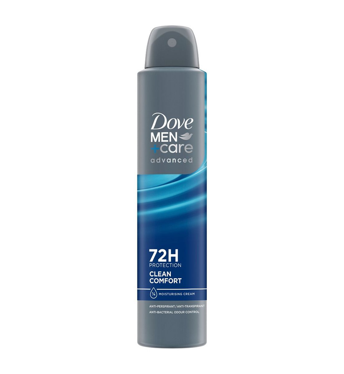 Dove Men+ Care Advanced Clean Comfort Anti-Perspirant Deodorant200 ml, 200ml