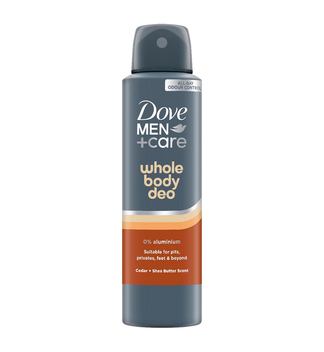 Dove Men+Care Cedar & Shea Butter Whole Body Deodorant 150ml