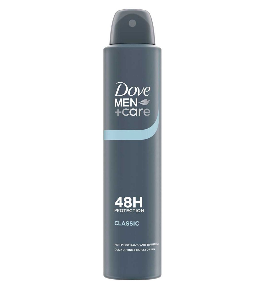 Dove Men+Care Classic Anti-Perspirant Deodorant Spray With 1/4 Moisturising Cream For 48Hr Sweat And Odour Protection200 ml, 200ml