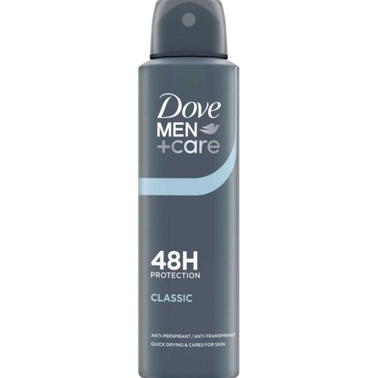 Dove Men+Care Classic Antiperspirant Deodorant Aerosol 150ml