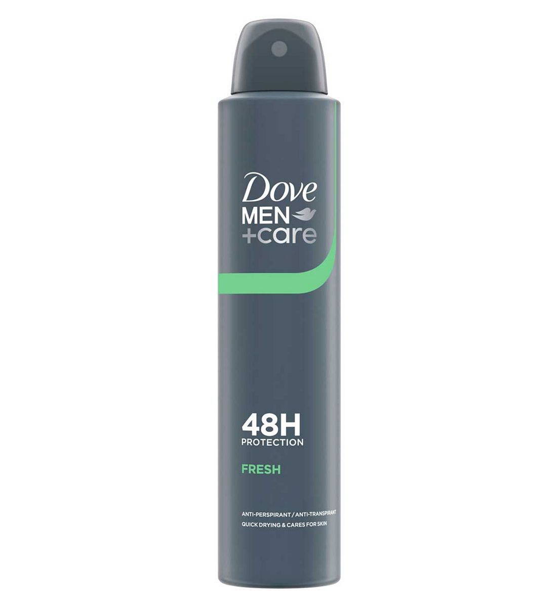 Dove Men+Care Fresh Deodorant For Men With 1/4Moisturising Cream Antiperspirant Aerosol 48H Sweat And Odour Protection200 ml, 200ml