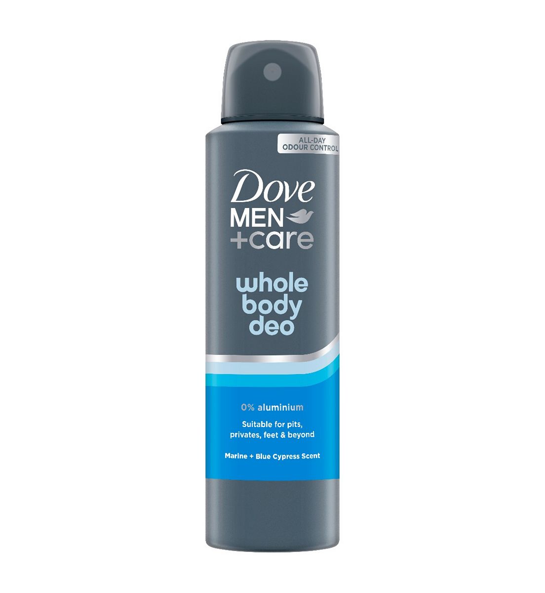Dove Men+Care Marine & Blue Cypress Whole Body Deodorant 150ml