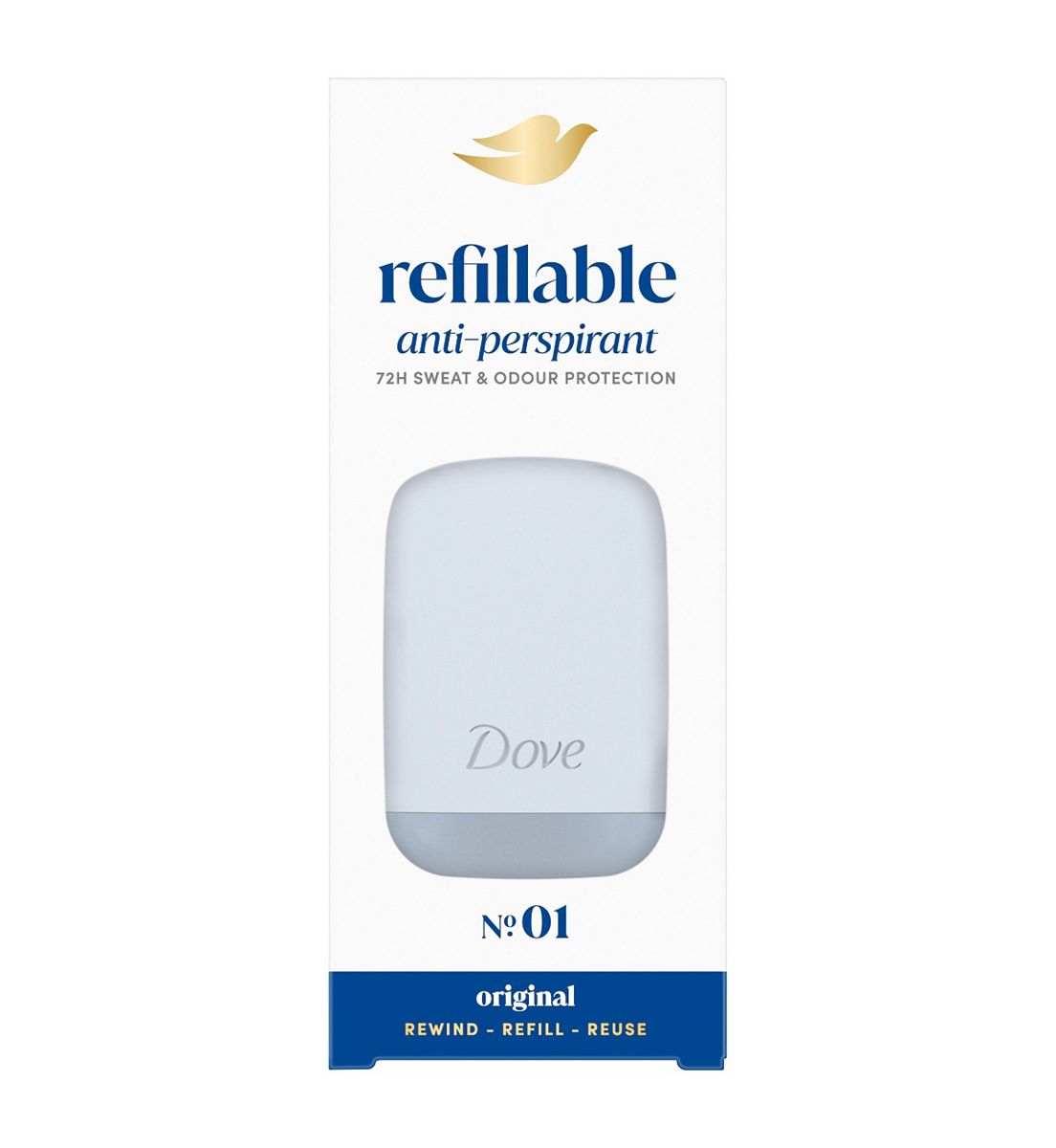 Dove No. 1 Original Refillable Anti-Perspirant Starter Kit