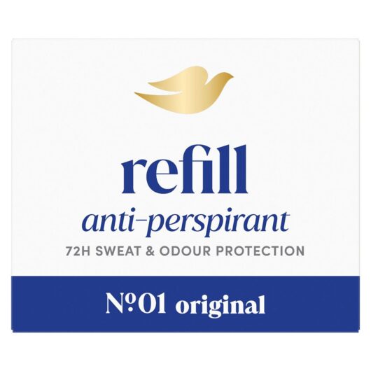 Dove Original 72H Anti-Perspirant Refill Pack 35ml