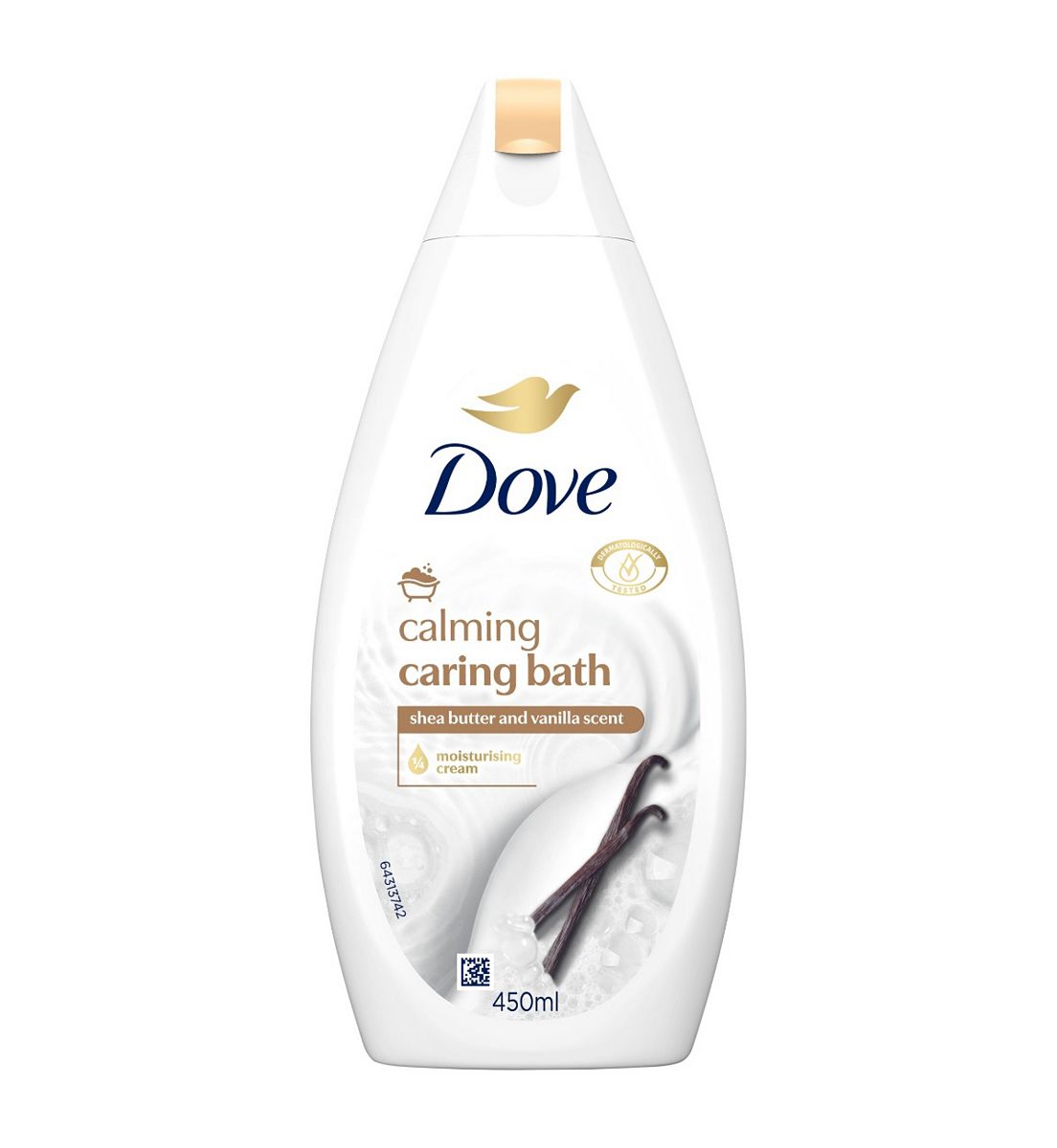 Dove Purely Pampering Bath Soak Shea Butter With Warm Vanilla 450ml