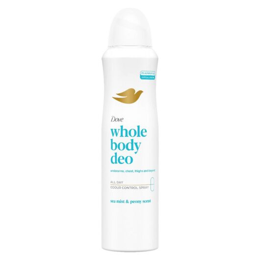 Dove Sea Mist & Peony Whole Body Deodorant Spray 150ml