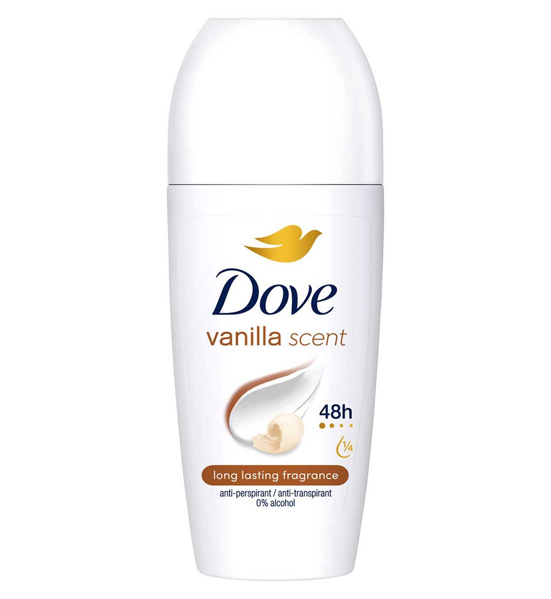 Dove Vanilla 48Hr Anti-Perspirant Deodorant Roll On 50 ml
