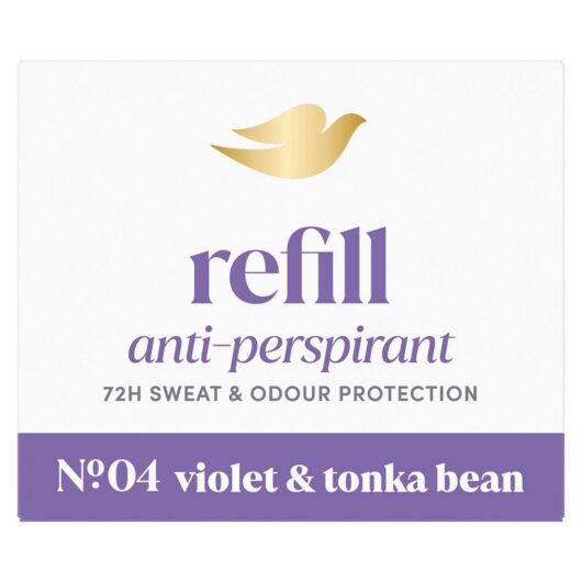 Dove Violet & Tonka Bean Anti-Perspirant Refill Pack 35ml