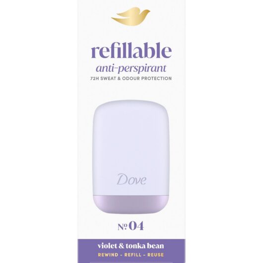 Dove Violet & Tonka Bean Refillable Anti-Perspirant Starter Kit