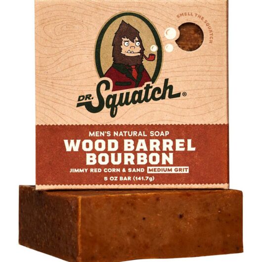 Dr Squatch Dr. Squatch Natural Soap Bar Wood Barrel Bourbon 141.7g