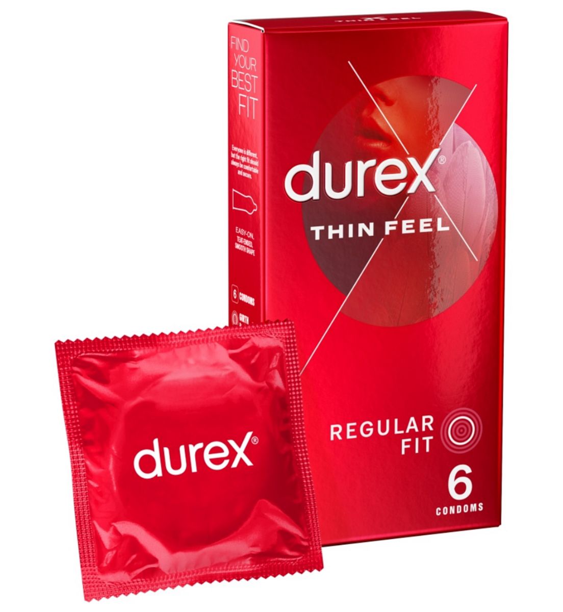 Durex Thin Feel Condoms - 6 Pack