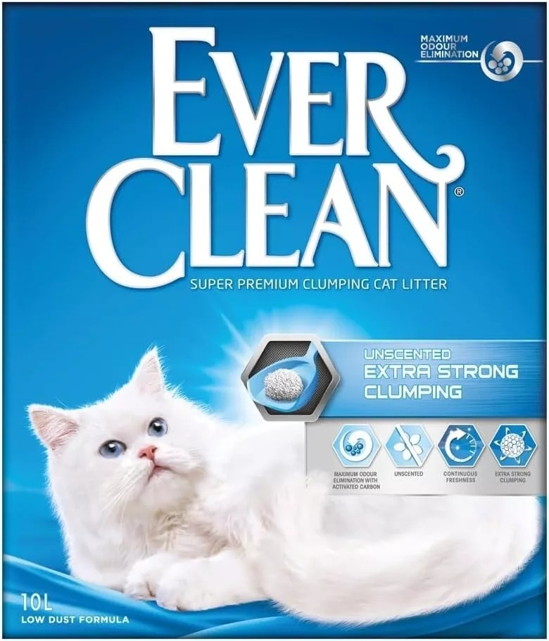 Ever Clean Extra Strength Un-Scented for Cats 10kg