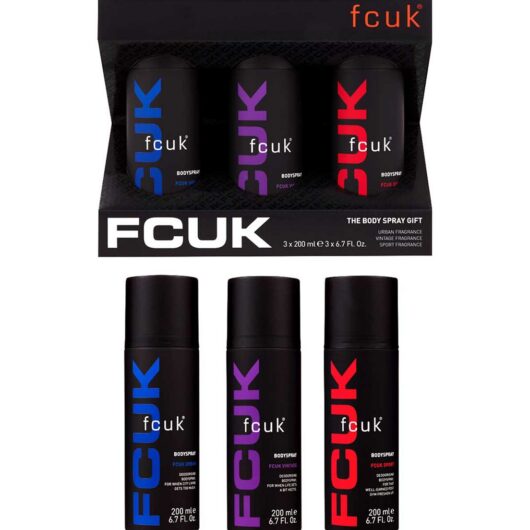 FCUK Body Spray Trio Giftset