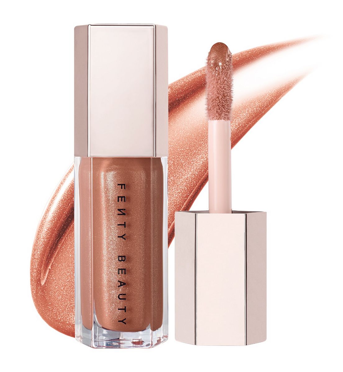 Fenty Beauty Lip Gloss Bomb, Fenty Glow, 9Ml in Fuchsia Flex