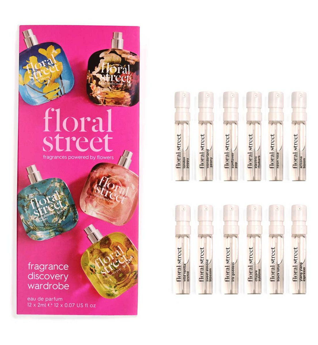 Floral Street Eau De Parfum Discovery Wardrobe 12X2ml