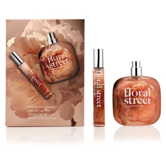 Floral Street Wonderland Peony Home & Away Eau De Parfum Giftset