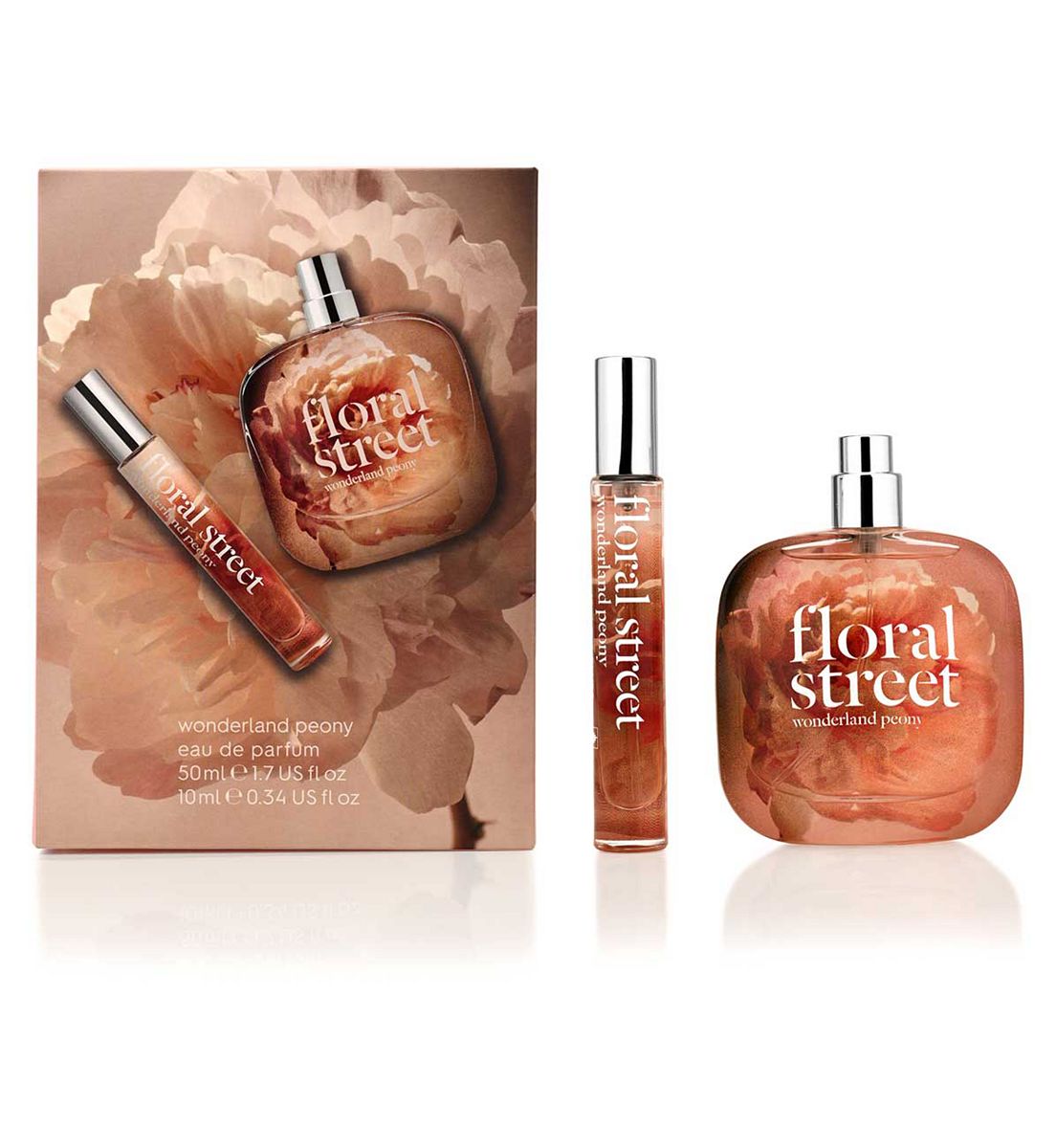 Floral Street Wonderland Peony Home & Away Eau De Parfum Giftset