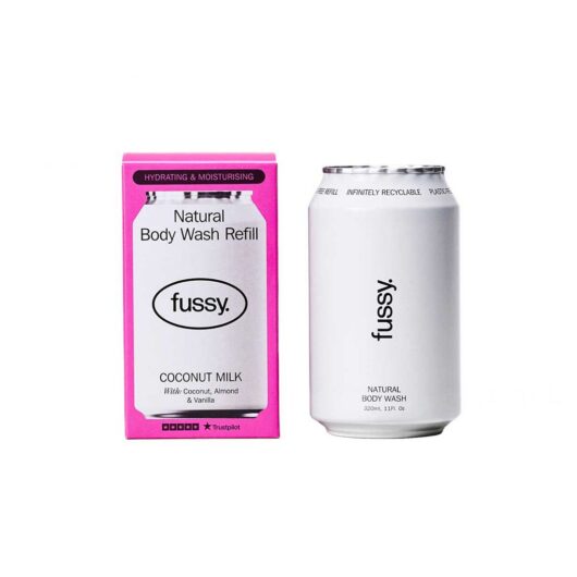 Fussy Natural Body Wash Refill Coconut Milk 320ml