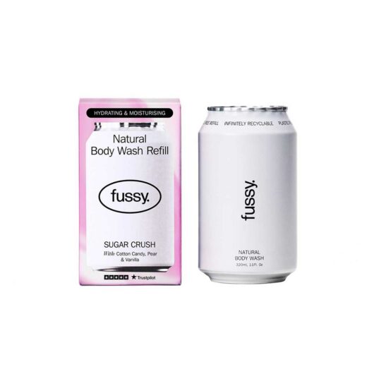 Fussy Natural Body Wash Refill Sugar Crush 320ml