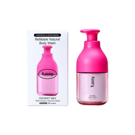 Fussy Refillable Natural Body Wash Coconut Milk 320ml