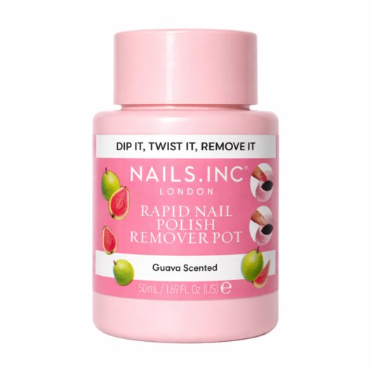 Guava Scented Rapid Nail Polish Remover Pot