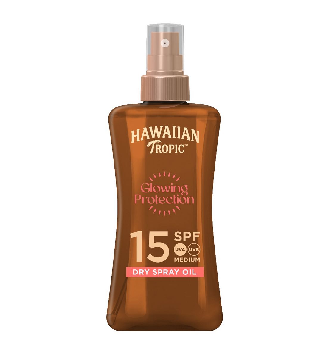 Hawaiian Tropic Glowing Protection Sunscreen Dry Oil Spf 15200 ml, 200ml