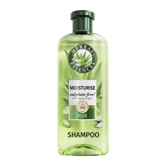 Herbal Essences Aloe Moisturise Shampoo 350Ml To Hydrate And Nourish Very Dry Hair
