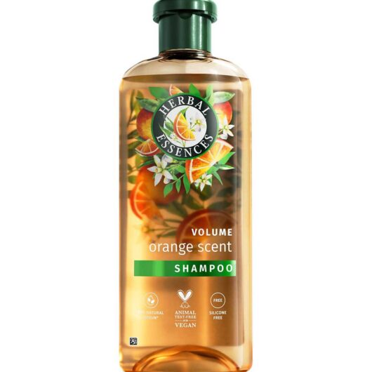 Herbal Essences Orange Scent Volume Shampoo 350Ml For Fine Hair, Silicone Free