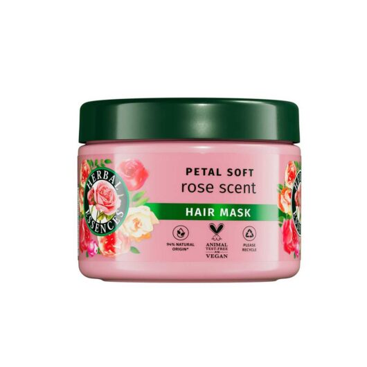 Herbal Essences Rose Scent Petal Soft Hair Mask 500Ml To Intensely Nourish Dry
