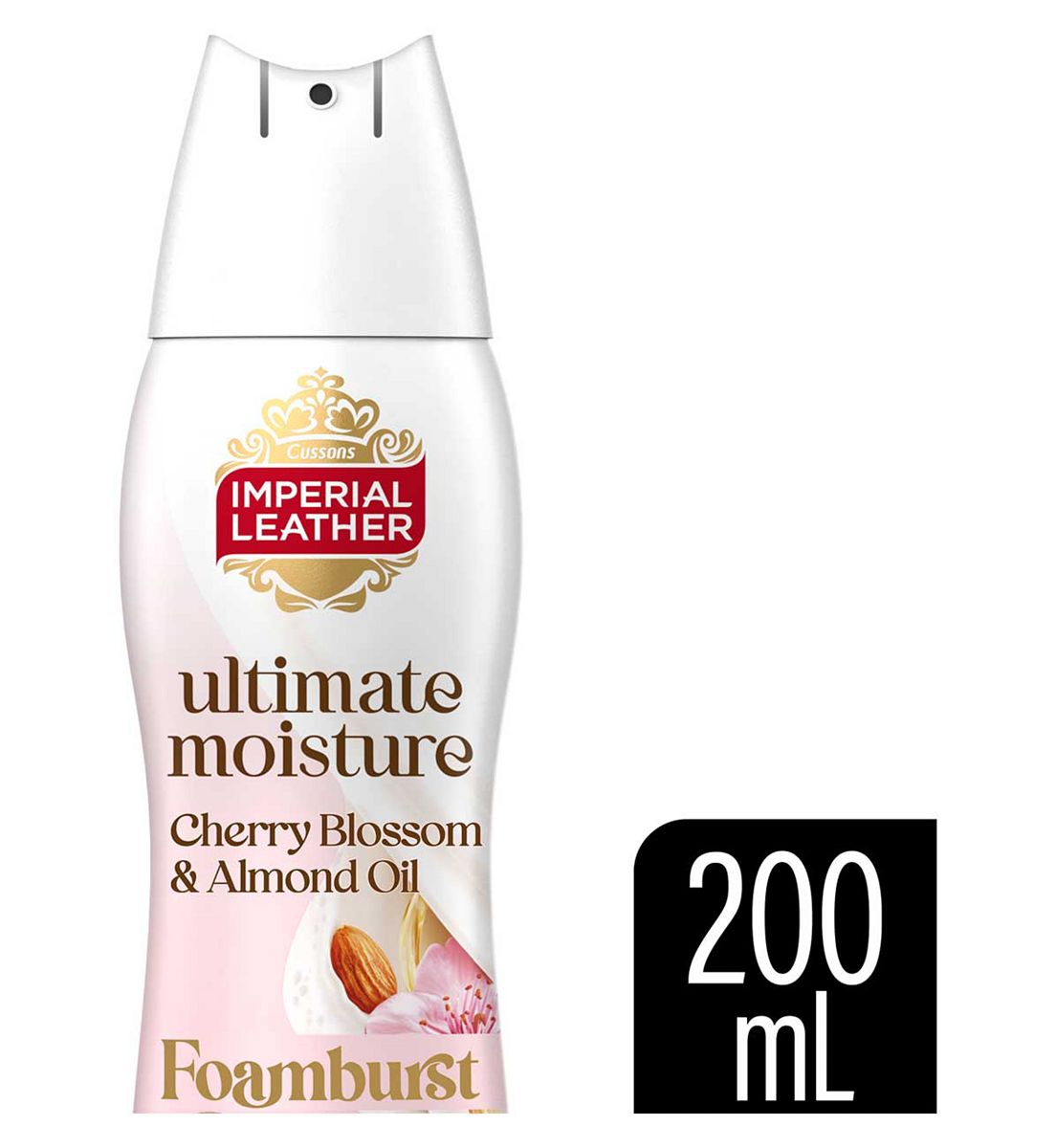Imperial Leather Ultimate Moisture Foamburst Body Wash Cherry And Almond Oil200 ml, 200ml