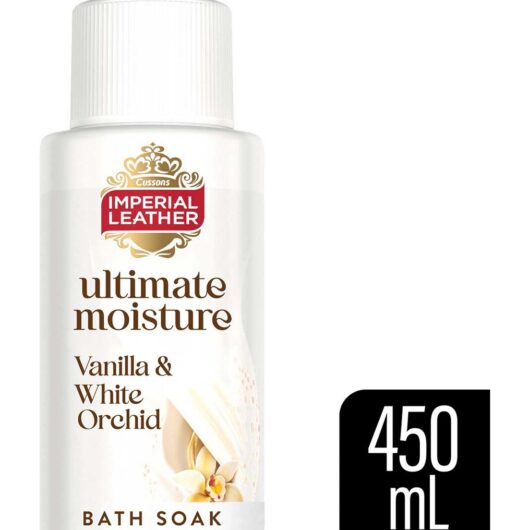 Imperial Leather Ultimate Moisture Vanilla And White Orchid Foaming Bath Soak 450ml
