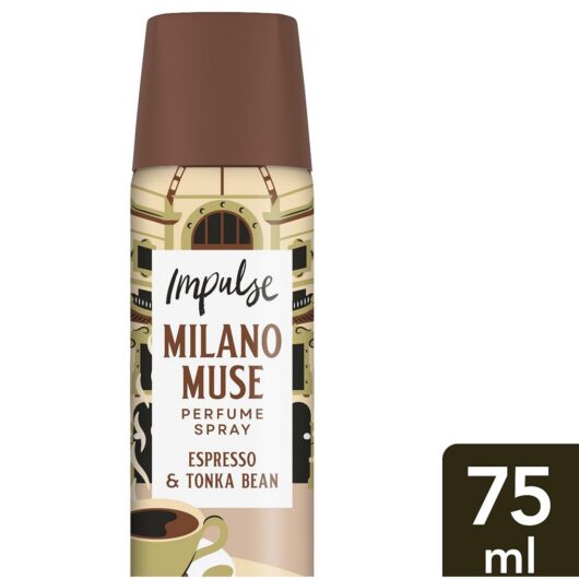 Impulse Milano Muse Body Spray Italian Edit Collection 75ml