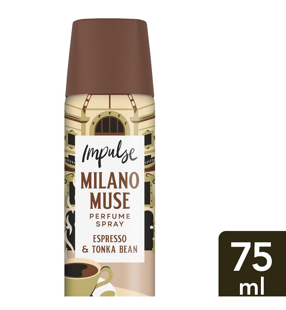 Impulse Milano Muse Body Spray Italian Edit Collection 75ml
