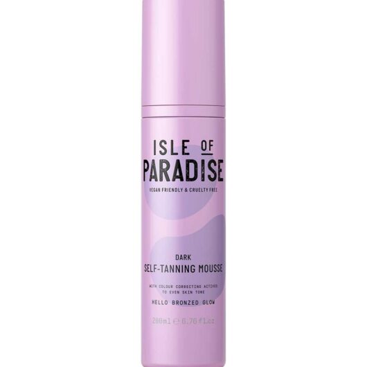 Isle Of Paradise Self-Tanning Mousse Dark200 ml, 200ml