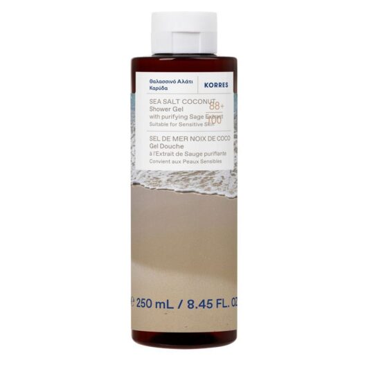 Korres Sea Salt Coconut Shower Gel250 ml, 250ml