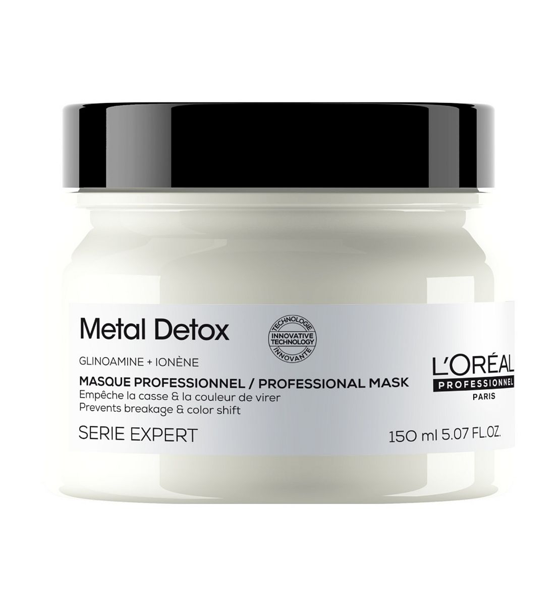 L'Oreal Professionnel Metal Detox Hair Mask, Prevent Damage And Colour Fade From Hard Water, Hydrating Treatment, 150ml