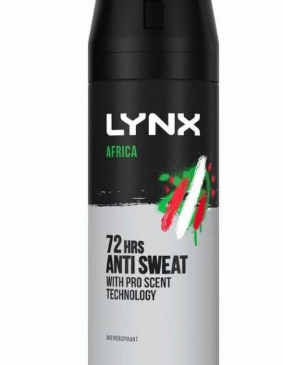 Lynx Africa Aerosol Anti-Perspirant Deodorant