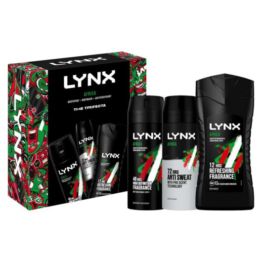 Lynx Africa Trio Gift Set