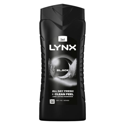 Lynx Black Shower Gel 500ml
