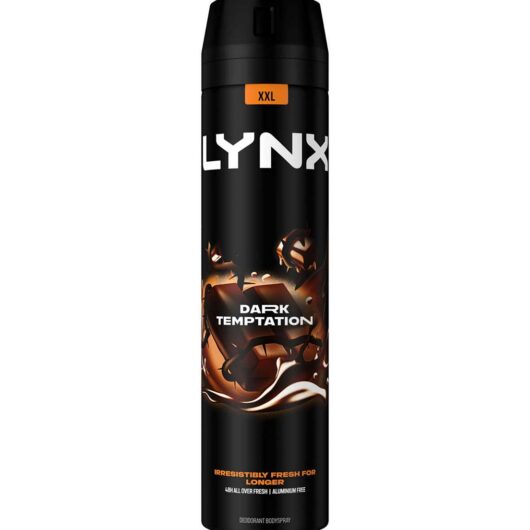 Lynx Dark Temptation Deodorant Body Spray250 ml, 250ml