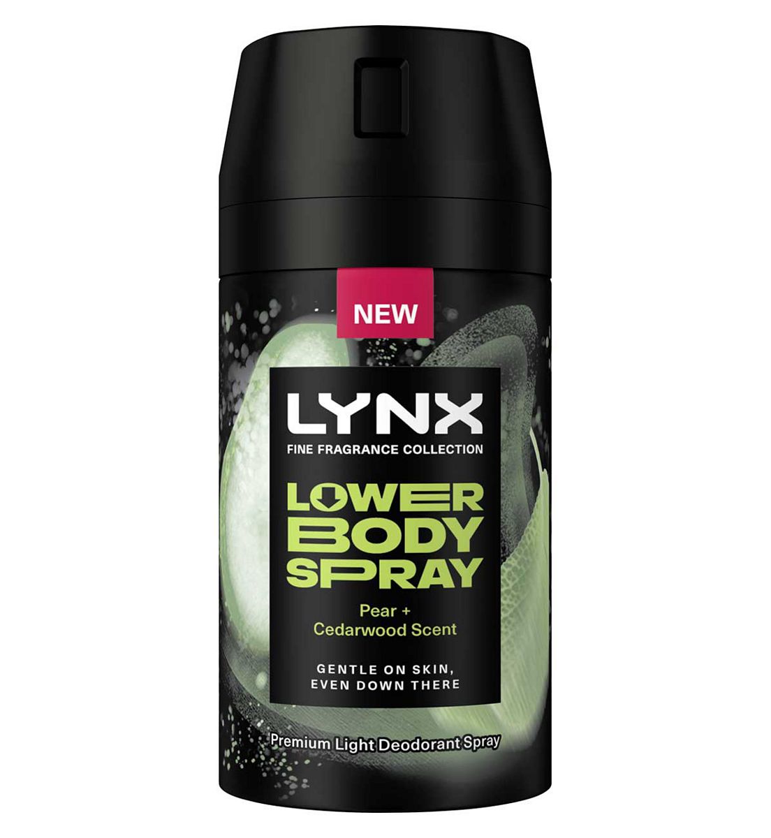 Lynx Fine Fragrance Pear + Cedarwood 72Hr Lower Body Spray 100ml